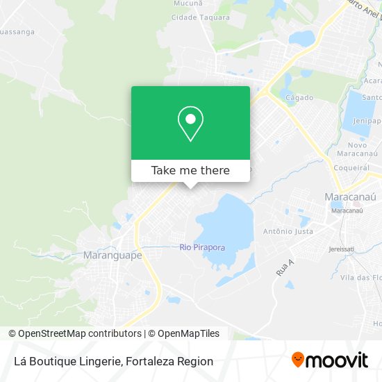 Lá Boutique Lingerie map
