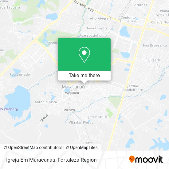 Igreja Em Maracanaú map