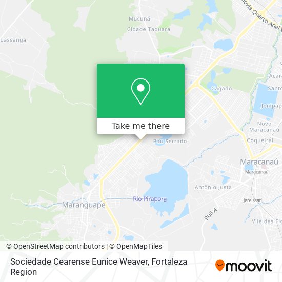 Sociedade Cearense Eunice Weaver map