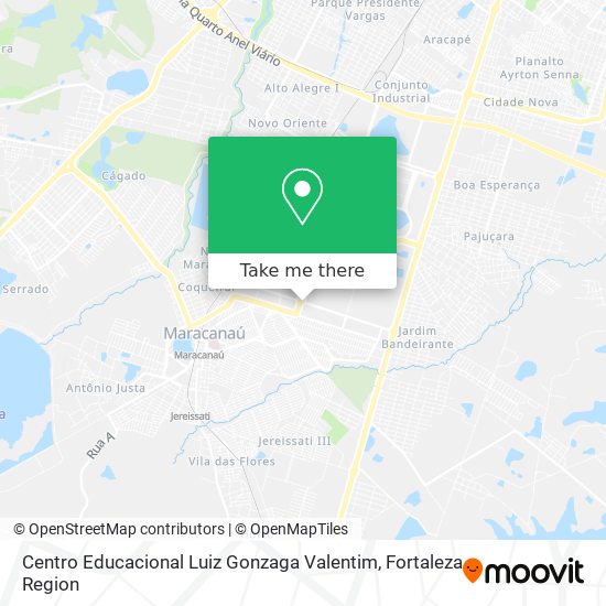 Centro Educacional Luiz Gonzaga Valentim map