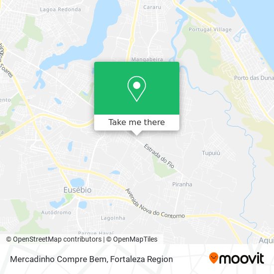 Mercadinho Compre Bem map