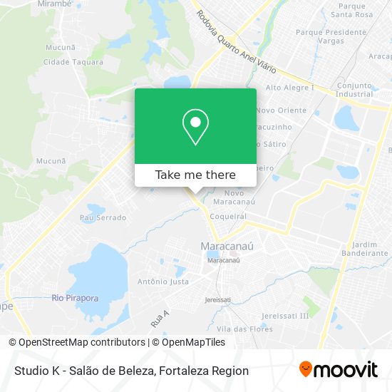 Studio K - Salão de Beleza map