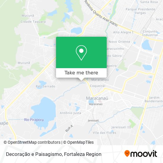 Decoração e Paisagismo map