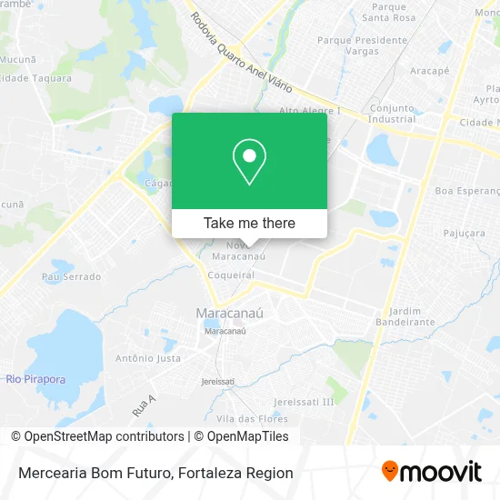 Mercearia Bom Futuro map