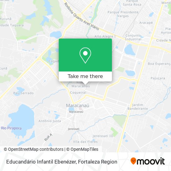 Educandário Infantil Ebenézer map