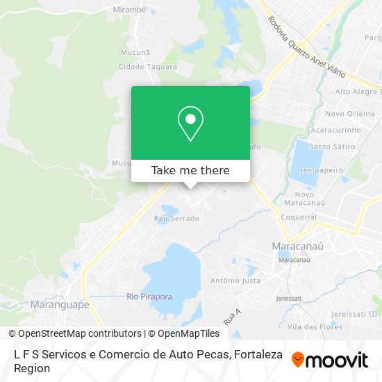 L F S Servicos e Comercio de Auto Pecas map