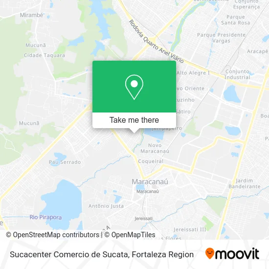 Sucacenter Comercio de Sucata map