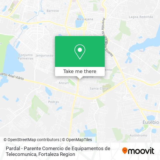 Pardal - Parente Comercio de Equipamentos de Telecomunica map