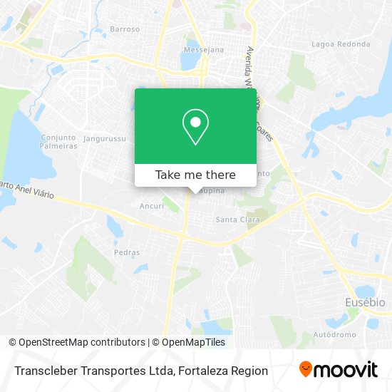 Transcleber Transportes Ltda map