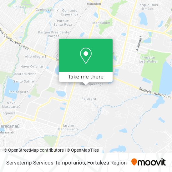 Servetemp Servicos Temporarios map