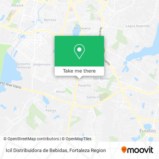 Icil Distribuidora de Bebidas map