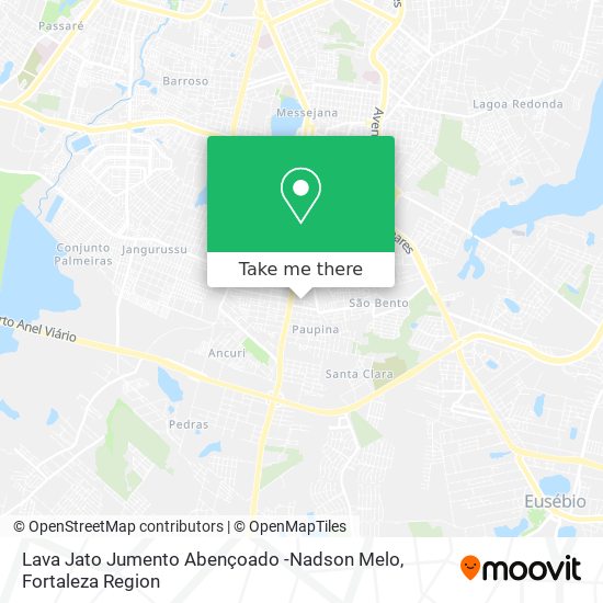Lava Jato Jumento Abençoado -Nadson Melo map