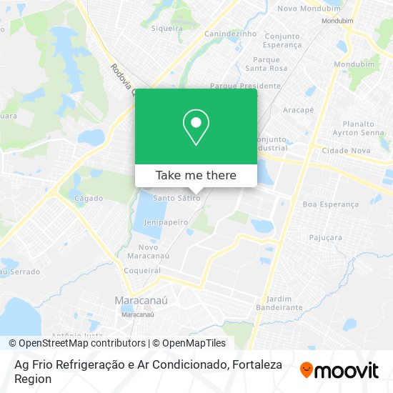 Ag Frio Refrigeração e Ar Condicionado map