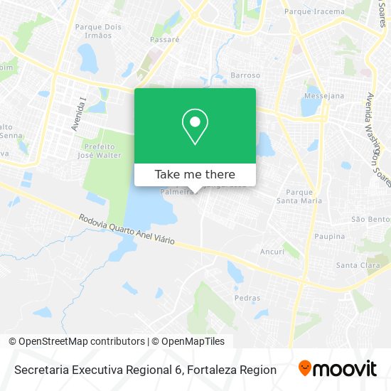 Secretaria Executiva Regional 6 map