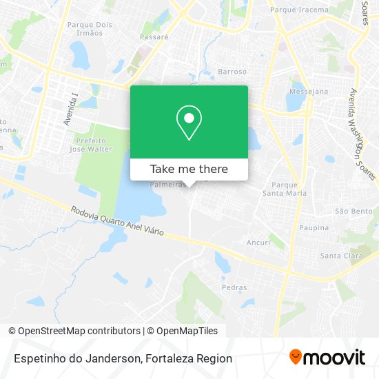 Espetinho do Janderson map