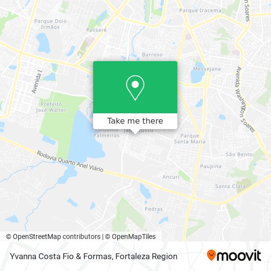 Yvanna Costa Fio & Formas map