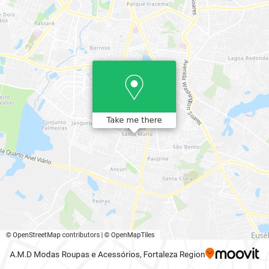 A.M.D Modas Roupas e Acessórios map