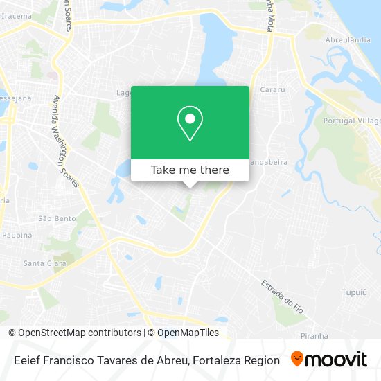 Eeief Francisco Tavares de Abreu map