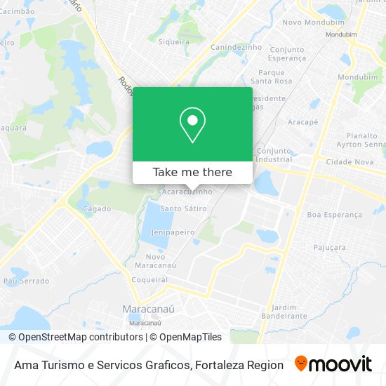 Ama Turismo e Servicos Graficos map