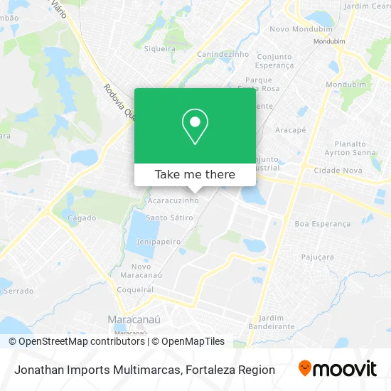 Jonathan Imports Multimarcas map