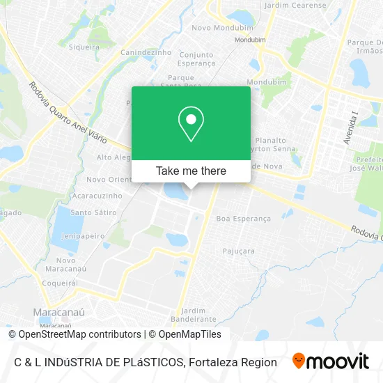 C & L INDúSTRIA DE PLáSTICOS map