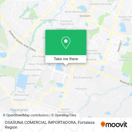 OSASUNA COMERCIAL IMPORTADORA map