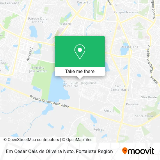 Em Cesar Cals de Oliveira Neto map