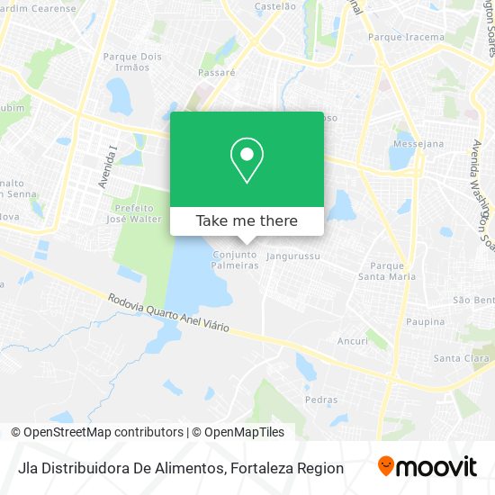 Jla Distribuidora De Alimentos map