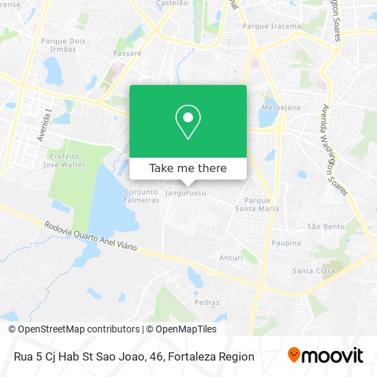 Rua 5 Cj Hab St Sao Joao, 46 map