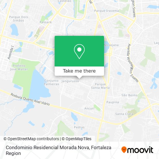 Condominio Residencial Morada Nova map
