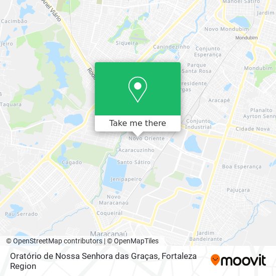 Oratório de Nossa Senhora das Graças map