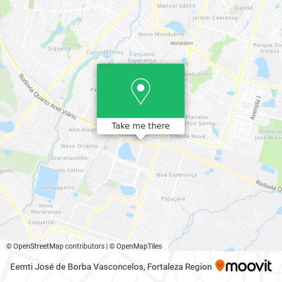 Eemti José de Borba Vasconcelos map