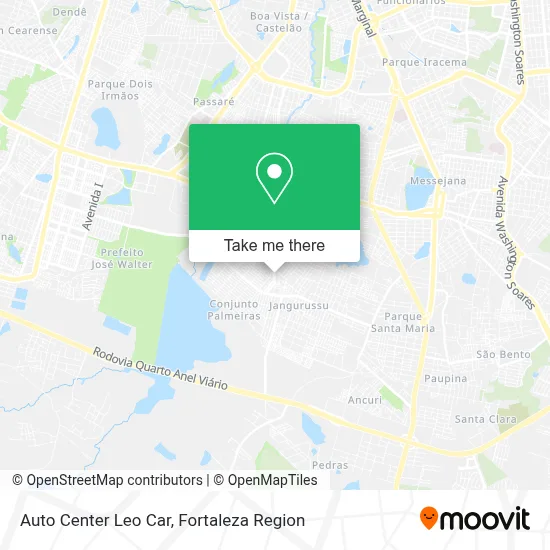 Auto Center Leo Car map