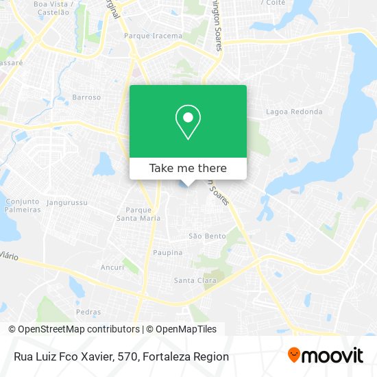 Rua Luiz Fco Xavier, 570 map