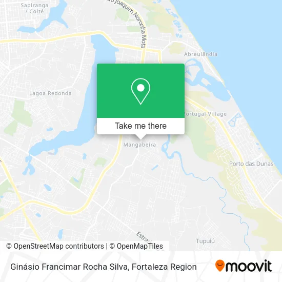 Ginásio Francimar Rocha Silva map