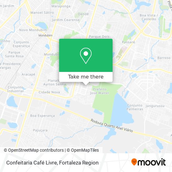Confeitaria Café Livre map