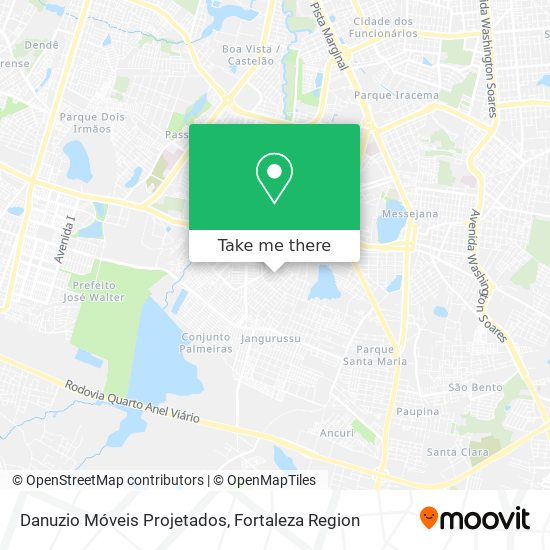 Danuzio Móveis Projetados map