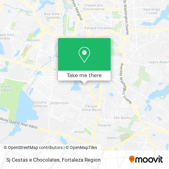 Sj Cestas e Chocolates map