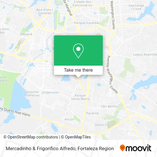 Mercadinho & Frigorifico Alfredo map