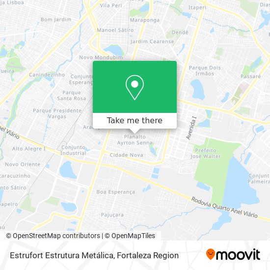 Estrufort Estrutura Metálica map