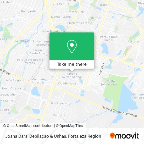 Joana Dars' Depilação & Unhas map