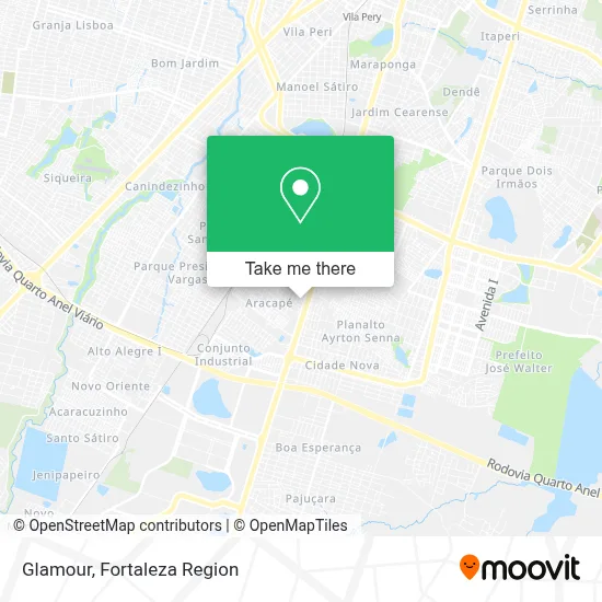 Glamour map