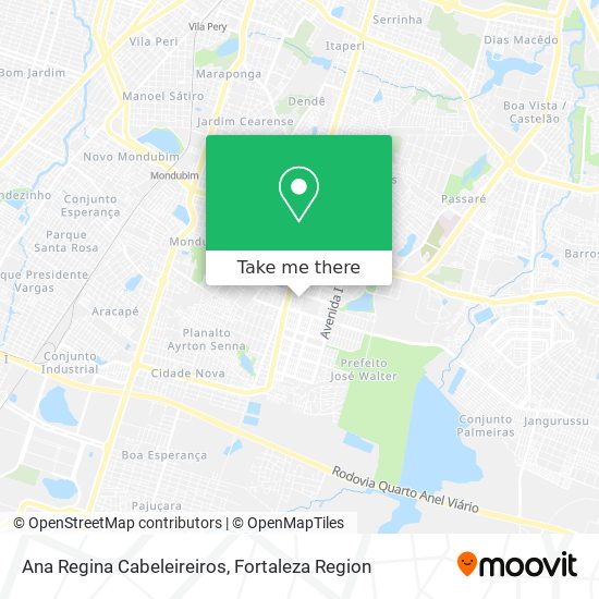 Ana Regina Cabeleireiros map