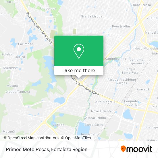 Primos Moto Peças map