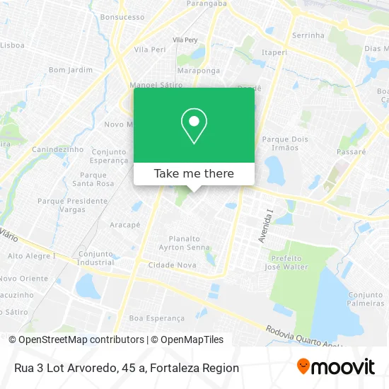 Rua 3 Lot Arvoredo, 45 a map