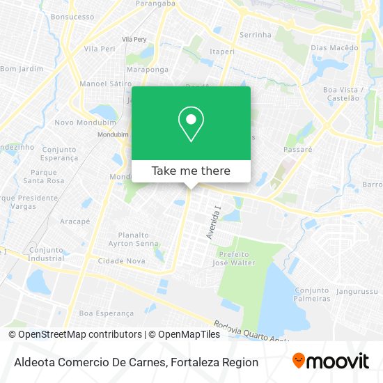Aldeota Comercio De Carnes map