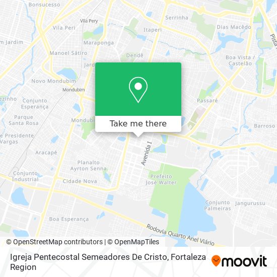 Igreja Pentecostal Semeadores De Cristo map