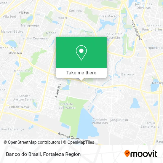 Banco do Brasil map