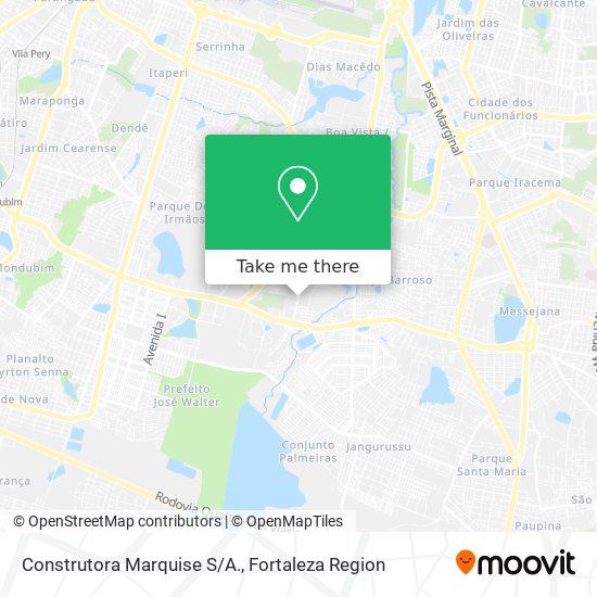 Construtora Marquise S/A. map