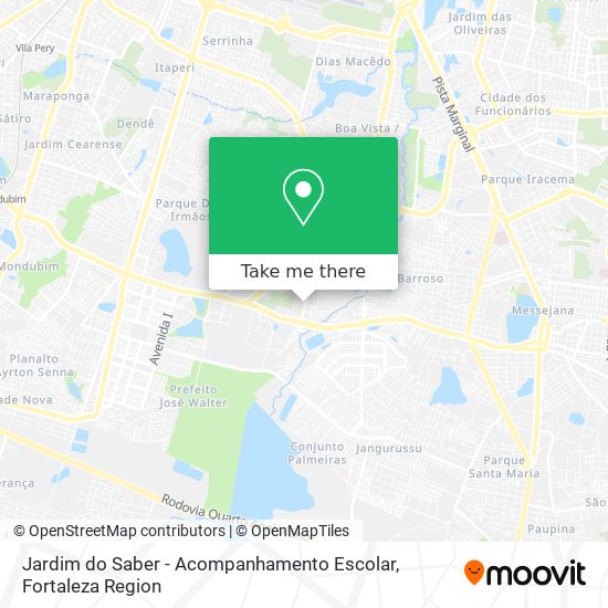 Jardim do Saber - Acompanhamento Escolar map